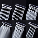 Square modern handheld shower head leak-proof wall-mounted shower head