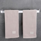 Contemporary 2-piece bathroom accessory set aluminum stainless steel towel bar