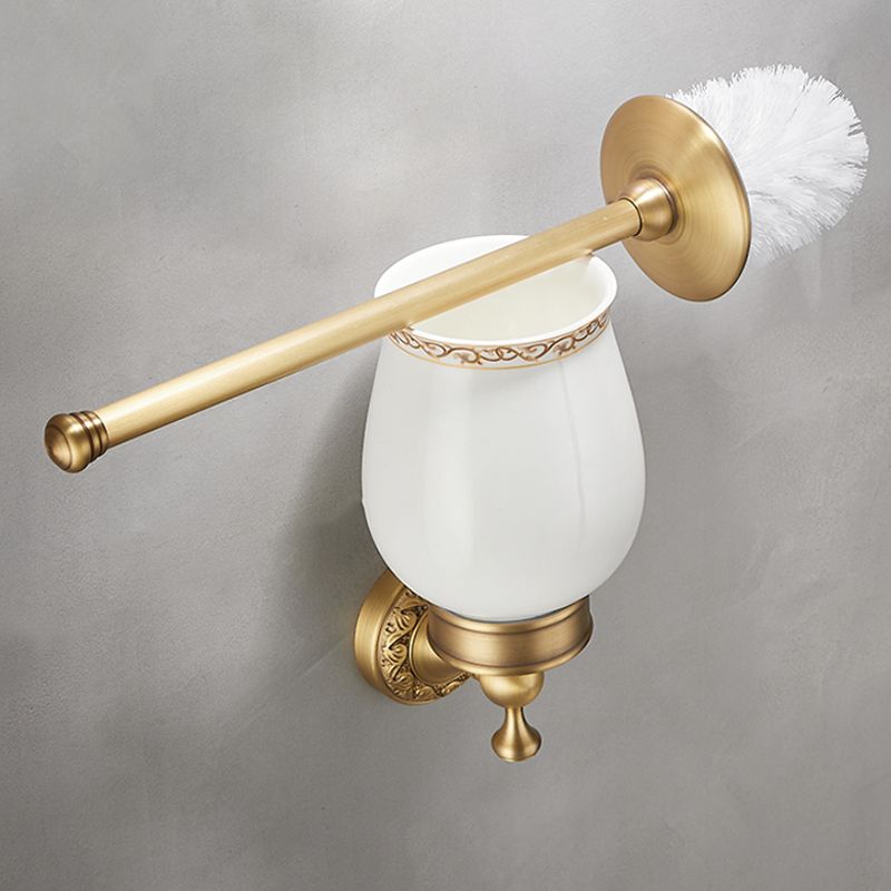 Modern Bathroom Accessory Set Paper Holder Bathroom Shelf Gold Bathroom Fittings Set