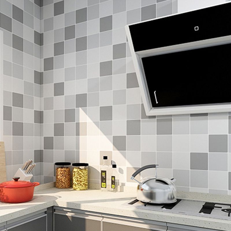 Modern mosaic tiles waterproof peel-and-stick tiles over tiles for the kitchen