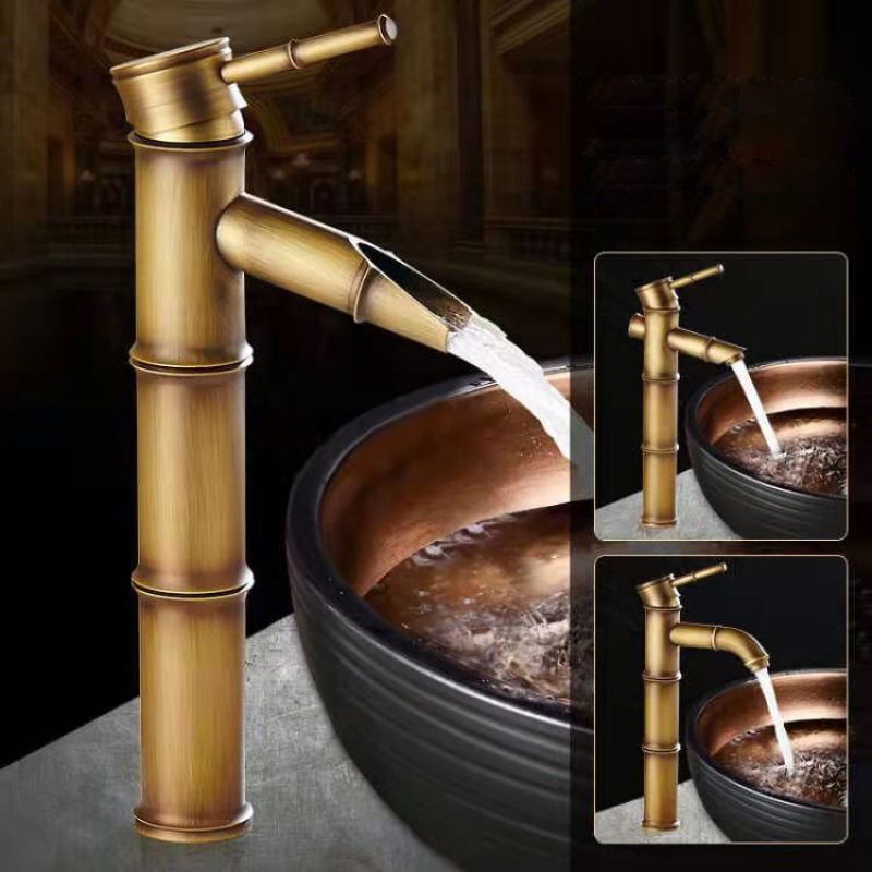 Country House Style Basin Mixer Single Hole Bathroom Fitting