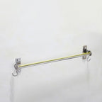 3-piece Stainless Steel Bathroom Accessory Set Modern Chrome Object Stand