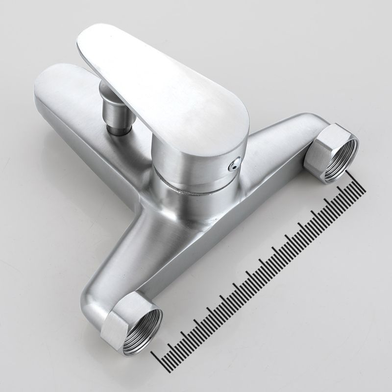 Contemporary Bathtub Filling Trim 304 Stainless Steel Wall Mounted Bathtub Faucet