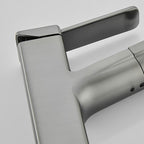 Modern Brass Water Faucet Center Mount Bathroom Faucet with Water Hose