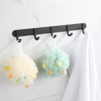 Modern Matt Black Bathroom Shelf Paper Holder Bathroom Accessory Set