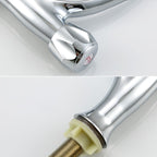 Modern Vessel Faucet Stainless Steel Low Arc Sink Faucet