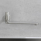Kitchen faucet pot filling valve single handle swivel stainless steel kitchen faucet