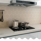 Hexagonal Peel-and-Stick Tiles Mosaic Tile Peel-and-Stick Backsplash