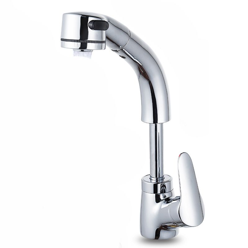 Modern Simple Vessel Sink Faucet High Arc Bathroom Sink Faucet