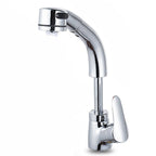 Modern Simple Vessel Sink Faucet High Arc Bathroom Sink Faucet