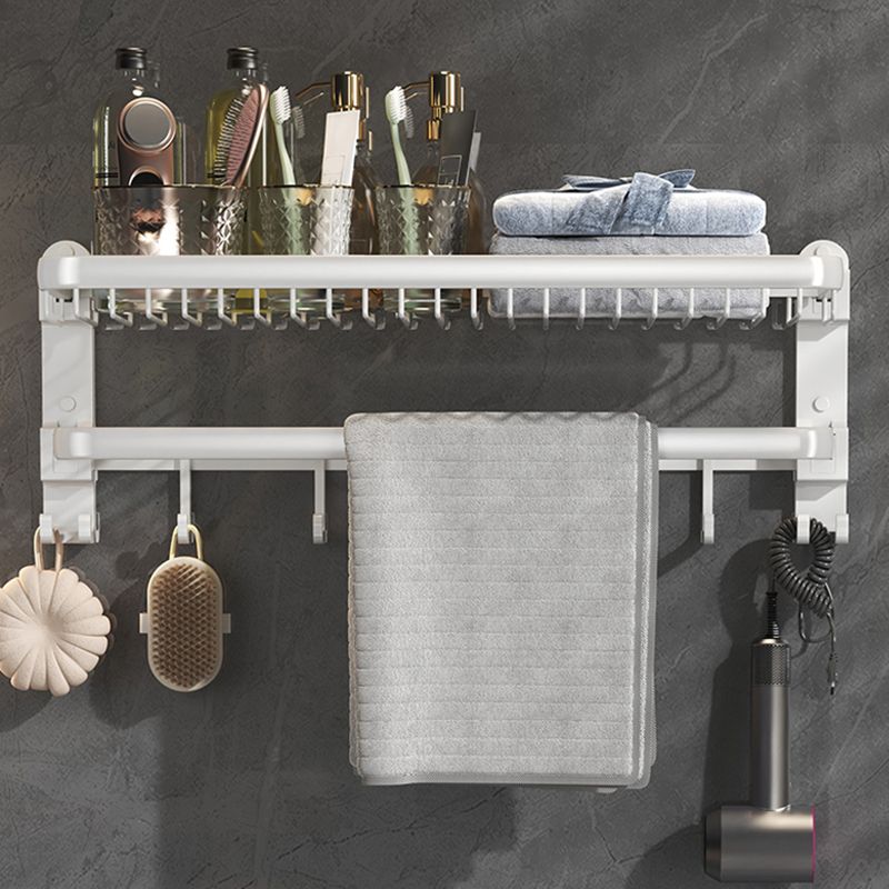 Modern Bathroom Accessory Set White Paper Holder Bathroom Shelf Bathroom Fittings Set