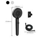 Modern Handheld Supercharged Showerhead Round Turbo Spray Head