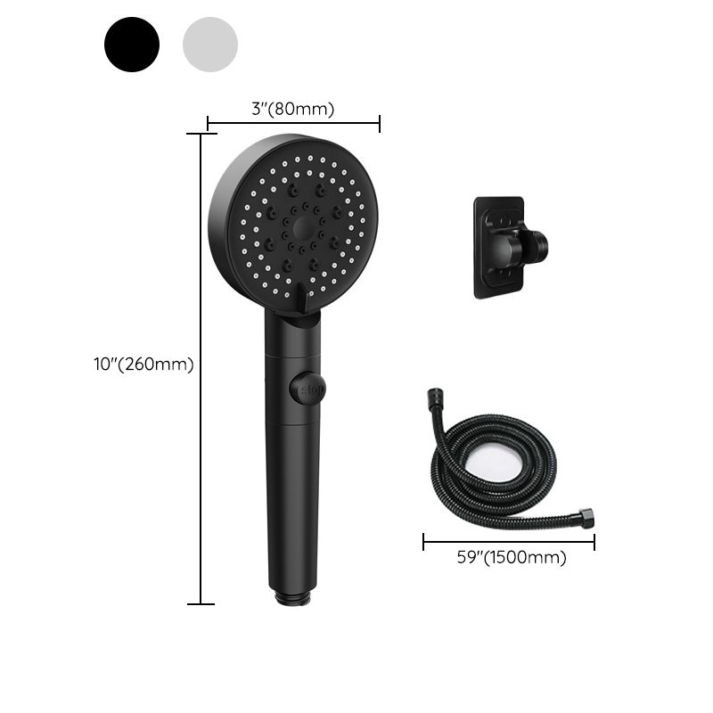 Modern Handheld Supercharged Showerhead Round Turbo Spray Head
