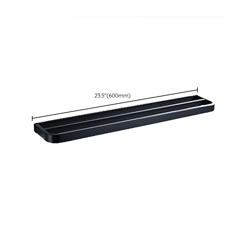 Modern Bathroom Hardware Set Bathroom Shelf Towel Bar Black Bathroom Hardware Set