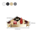 Modern 3-Piece Bathroom Accessory Set in Stainless Steel, Bathroom Shelf