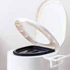 Floor-mounted Plastic WC One-piece WC Modern Toilet Bowl
