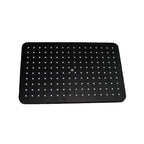 Modern rectangular shower head combo standard spray pattern with hand shower