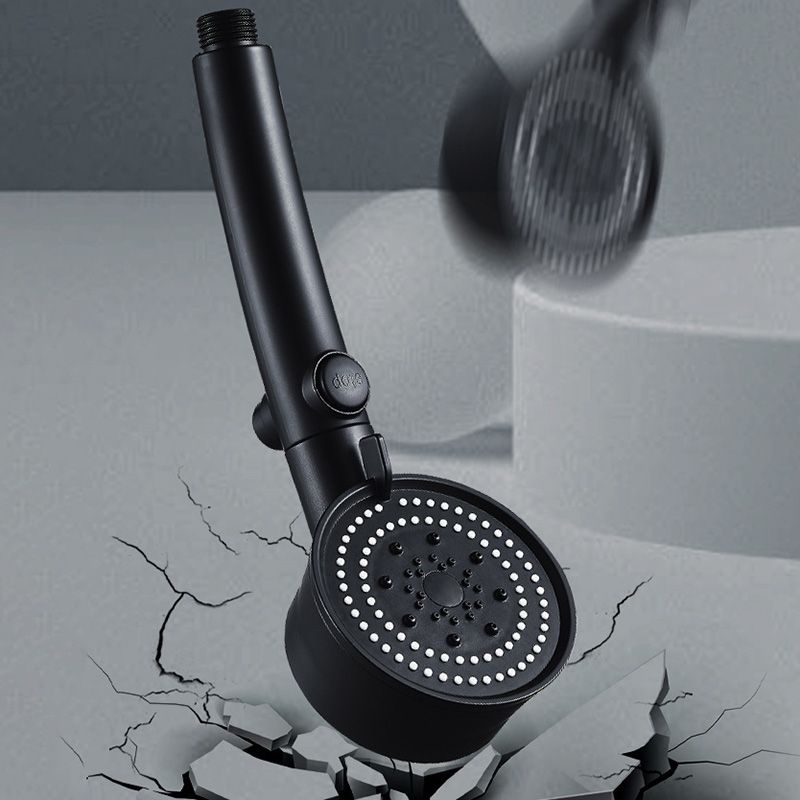 Plastic Handheld Showerhead Bathroom Adjustable Spray Pattern Showerhead