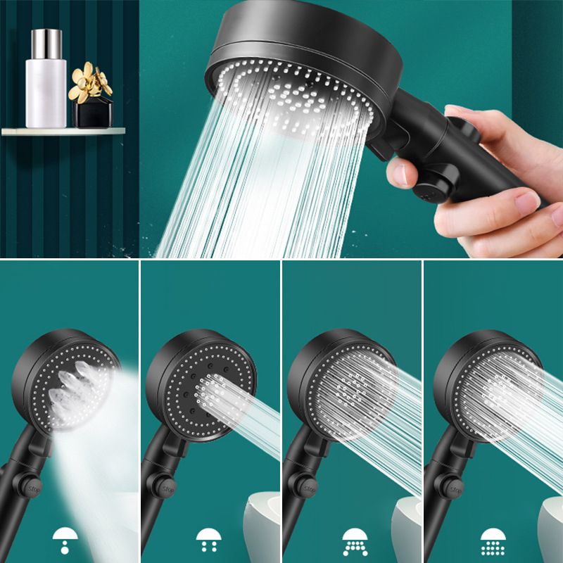 Adjustable Water Flow Shower Head Combination 5 Spray Patterns Hand Shower