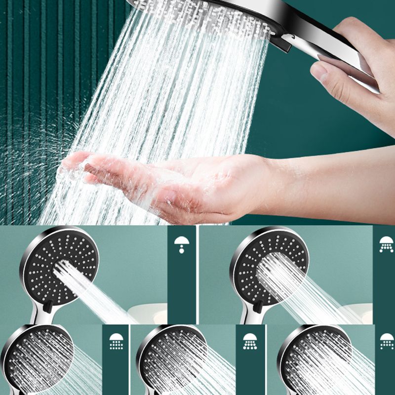 Modern Showerhead 5 Settings Adjustable Spray Pattern Hand Shower