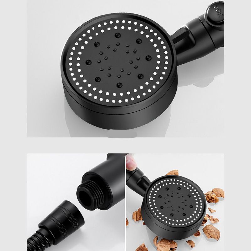 Plastic Scale Shower Head Adjustable Spray Pattern Shower Head