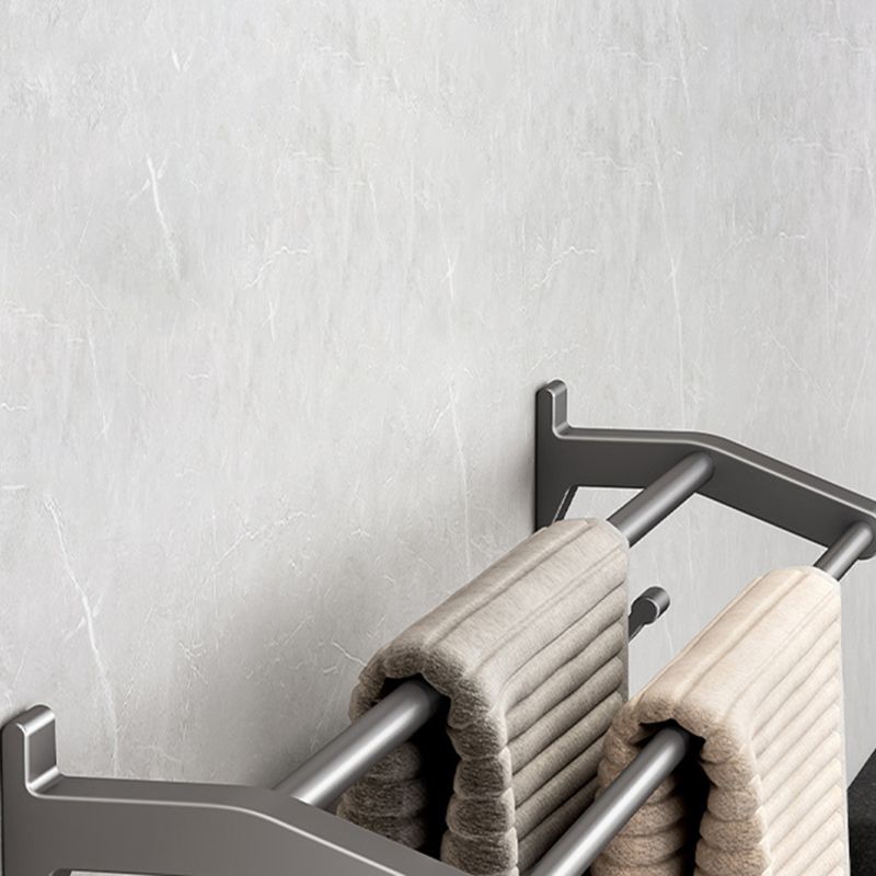 Modern Bathroom Accessory Hardware Set Gray Bathroom Accessories