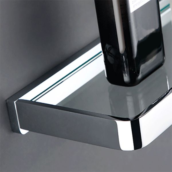 5-piece Bathroom Accessory Set Modern Polished Chrome Bathroom Set