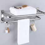 Silver Contemporary Bathroom Accessories As Individual Pieces Or As A Set