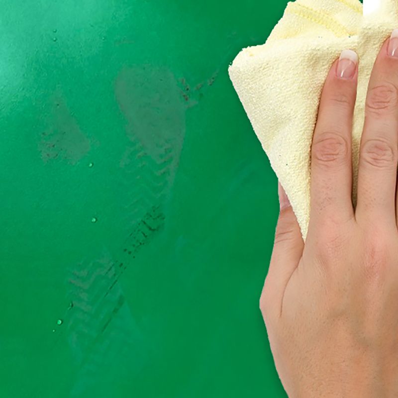 Plain plastic floor waterproof tiles with square edge