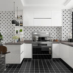 Field tile Peel and Stick backing plate Plastic Peel and Stick backing plate with waterproof