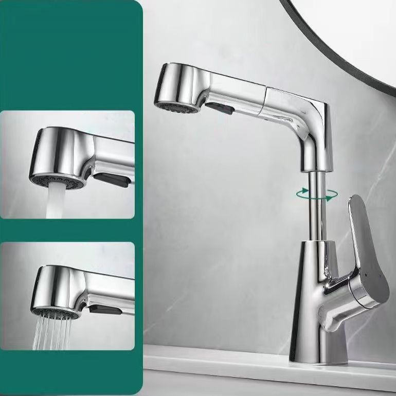 Modern widely used bathroom faucet copper sink faucet
