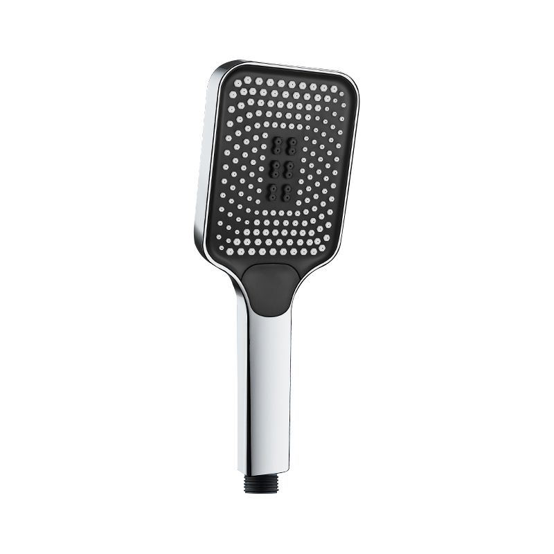 Modern Hand Shower Head Square Three-Stage Drop Resistance Spray Head