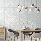 Modern Tin Backsplash Cover Three-Dimensional Printing Wall Ceiling Panel