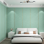 3D-embossed splash guard panels peel and stick solid color wall cladding