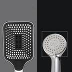 Modern Hand Shower Head Square Three-Stage Drop Resistance Spray Head