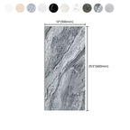 Plastic Wallpaper Single Tile Peel and Stick Back Tile Wall Tile