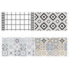 Square Mosaic Tile Peel and Stick Tile for Kitchen and Bathroom
