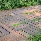 Wood Deck/Patio Floor Tiles with Click Installation Floor Slabs Tiles