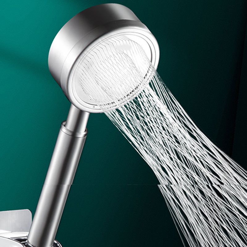 Round Water Filtration Handheld Shower Medium Flow Stainless Steel Handheld Shower