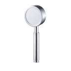 Round Water Filtration Handheld Shower Medium Flow Stainless Steel Handheld Shower