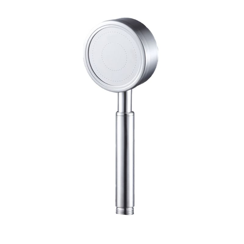 Round Water Filtration Handheld Shower Medium Flow Stainless Steel Handheld Shower