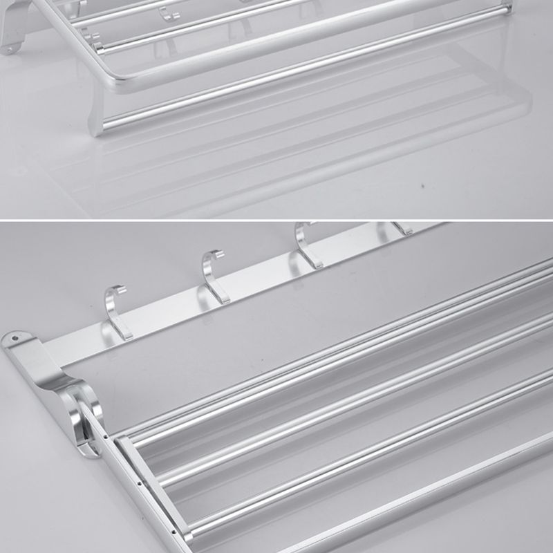 6-piece contemporary bathroom accessory set bathroom shelf/towel bar paper holder included