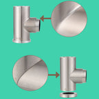 Swivel Bathroom Faucet Contemporary Design Vessel Faucet with Stainless Steel