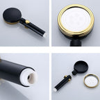 5-Spray Sample Shower Head Combo Contemporary Adjustable Shower Head