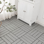 Wood floor planks click connection water-resistant solid wood floors