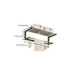 Modern Bathroom Accessories Set Gray Towel Bar Bathroom Shelf Bathroom Hardware