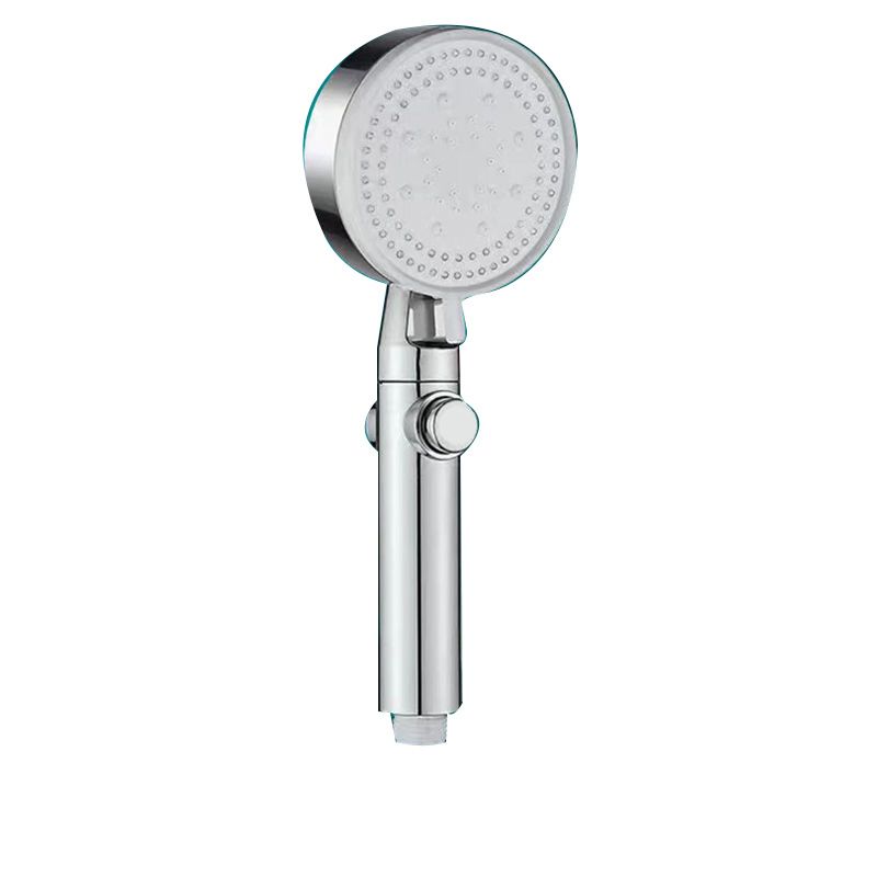 Plastic head shower head bathroom handheld shower head with adjustable spray pattern
