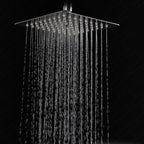 Metal Fixed Shower Head Modern Bathroom Ceiling Mount Shower Head
