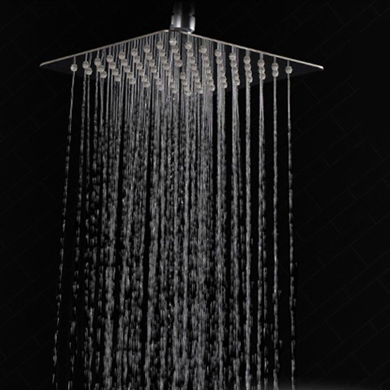Metal Fixed Shower Head Modern Bathroom Ceiling Mount Shower Head