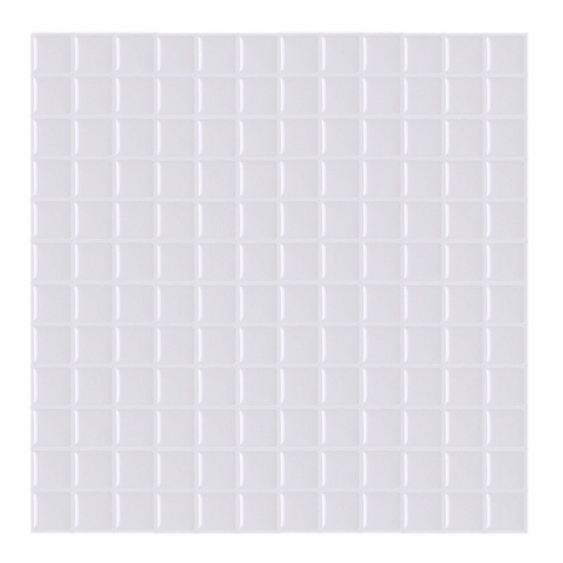Peel-and-Stick Tile Square Stain-Resistant Mosaic Peel-and-Stick Tile for the Kitchen